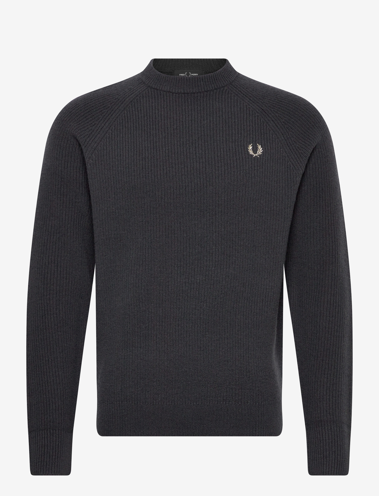 Fred Perry - LAMBSWOOL RAGLAN JMPR - round necks - anchor grey - 0
