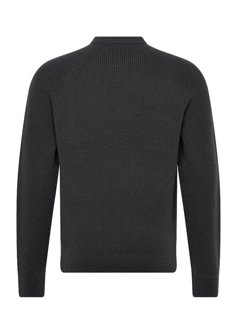 Fred Perry - LAMBSWOOL RAGLAN JMPR - rund hals - anchor grey - 1