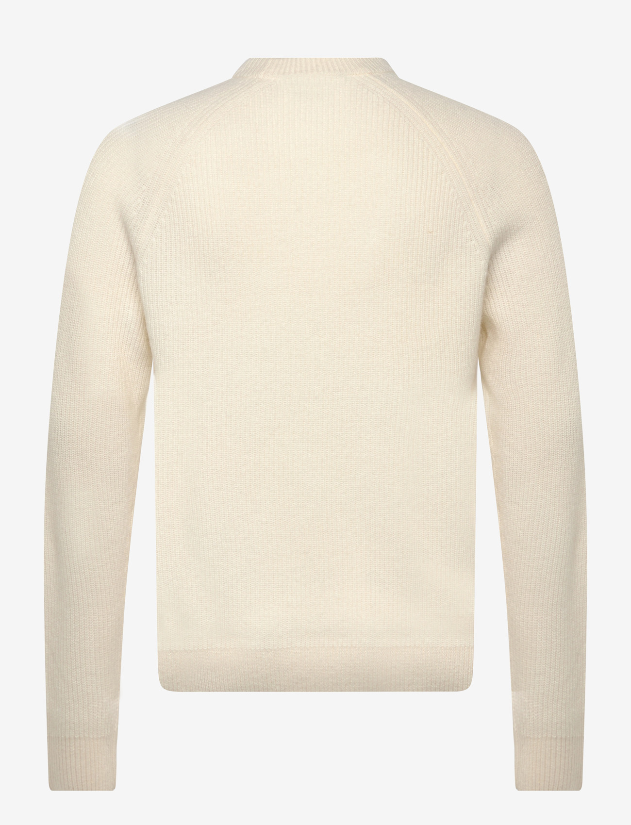 Fred Perry - LAMBSWOOL RAGLAN JMPR - rund hals - ecru - 1