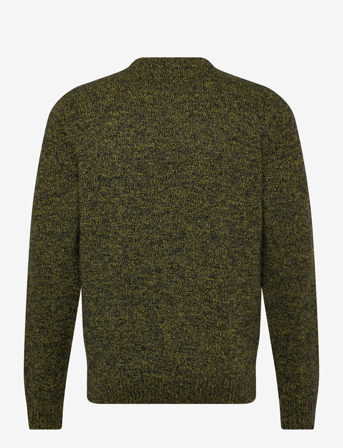 Fred Perry - TWISTED MARL JUMPER - rund hals - agry/tyllw/blk - 1