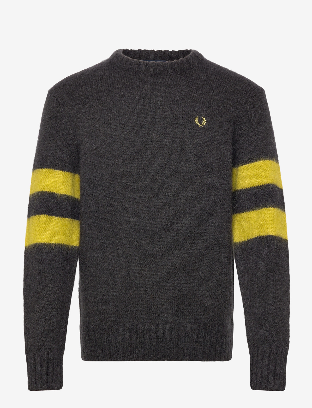 Fred Perry - CHUNKY TIPPED S JMPR - rundhals - anchor grey - 0