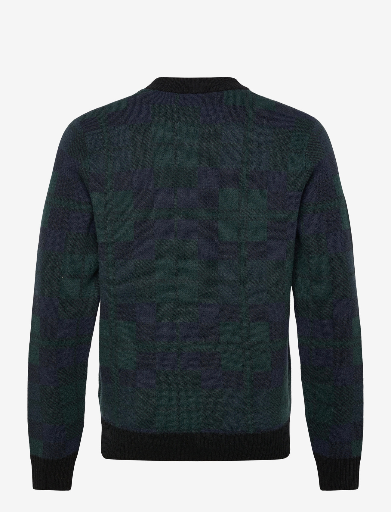 Fred Perry - BLACK WATCH TARTAN JMPR - v-ausschnitt - blackwatch tarta - 1
