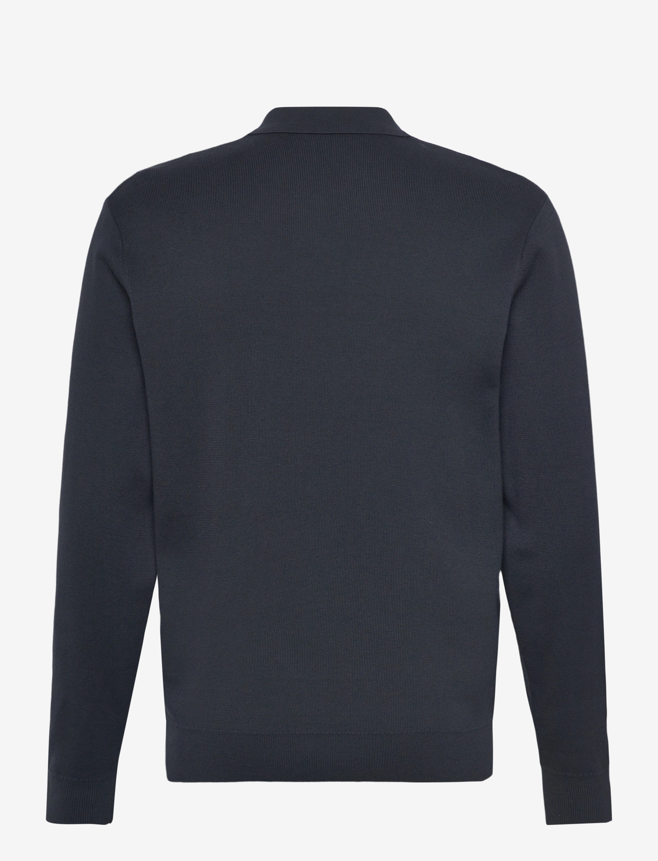 Fred Perry - TONAL STRIPE KNITTED SHIRT - langärmelige gestrickte polohemden - navy - 2