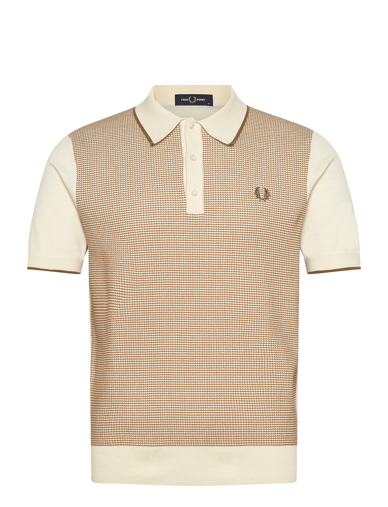 Fred Perry | Tonic Waffle Knitted Shirt | M