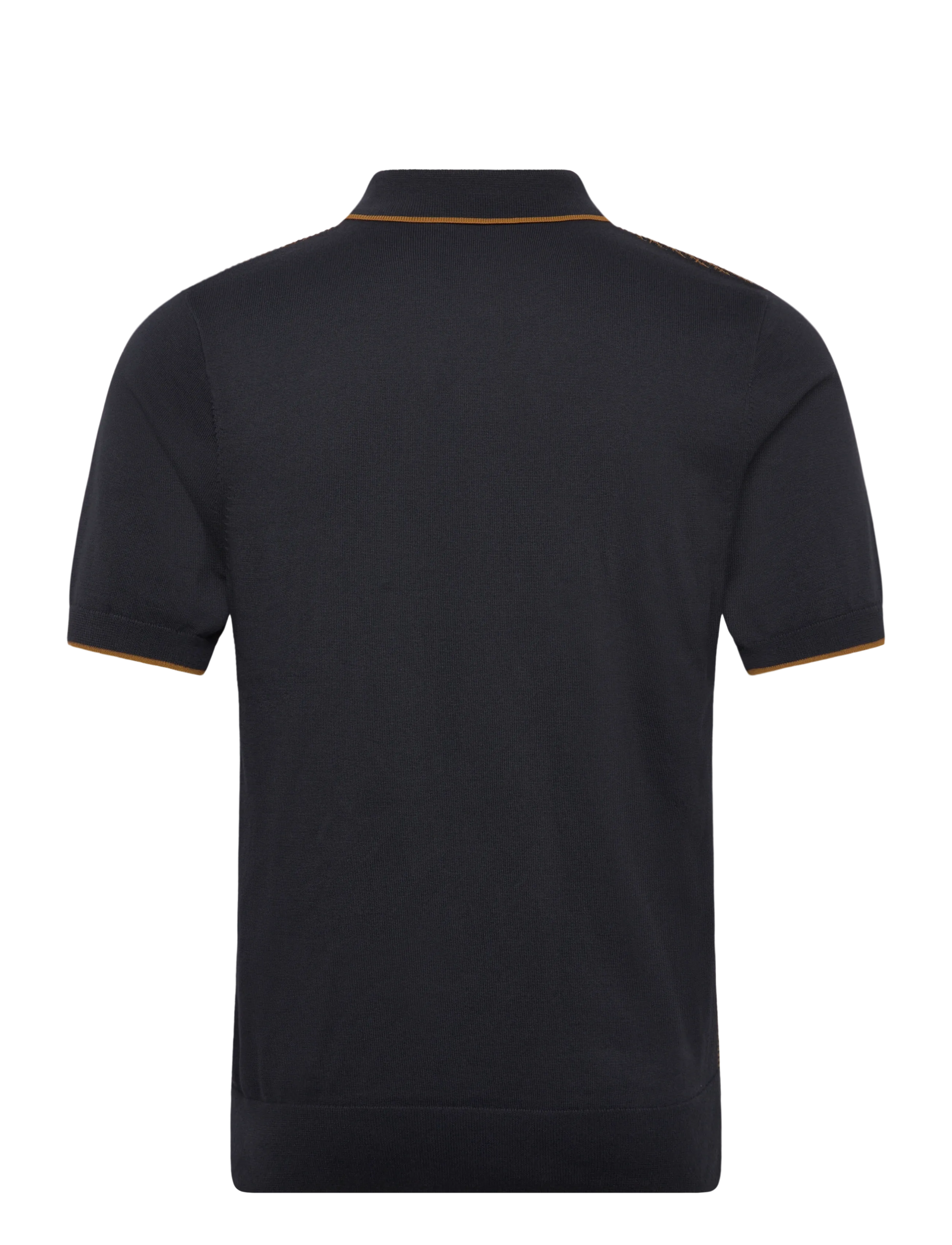 Fred Perry - TONIC WAFFLE KNITTED SHIRT - kootud polosärgid - navy - 2