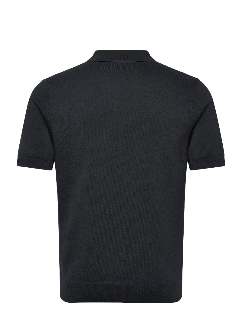 Fred Perry - TONIC WAFFLE KNITTED SHIRT - gestrickte polohemden - navy - 1