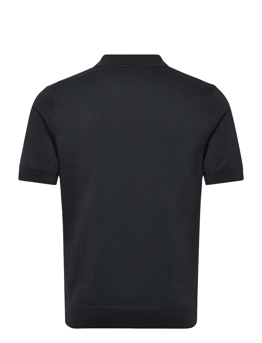 Fred Perry - TONIC WAFFLE KNITTED SHIRT - polostrik - navy - 2