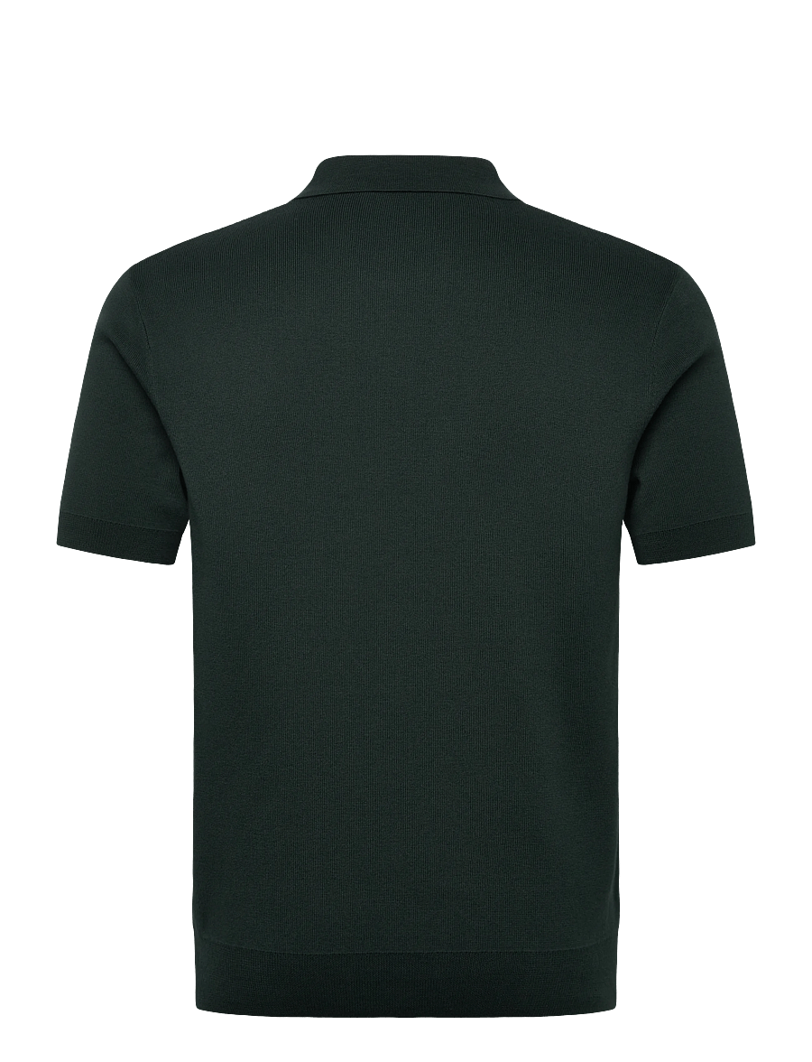 Fred Perry - PANEL DETAIL KNITTED SHIRT - kurzärmelig - grassroots - 2