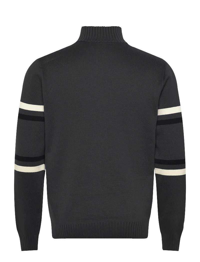 Fred Perry - FRED PERRY GRAPHIC CRDGN - cardigans - anchor grey - 2