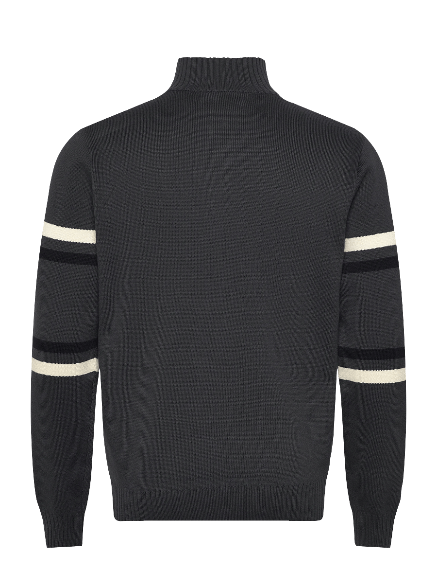 Fred Perry - FRED PERRY GRAPHIC CRDGN - cardigans - anchor grey - 2