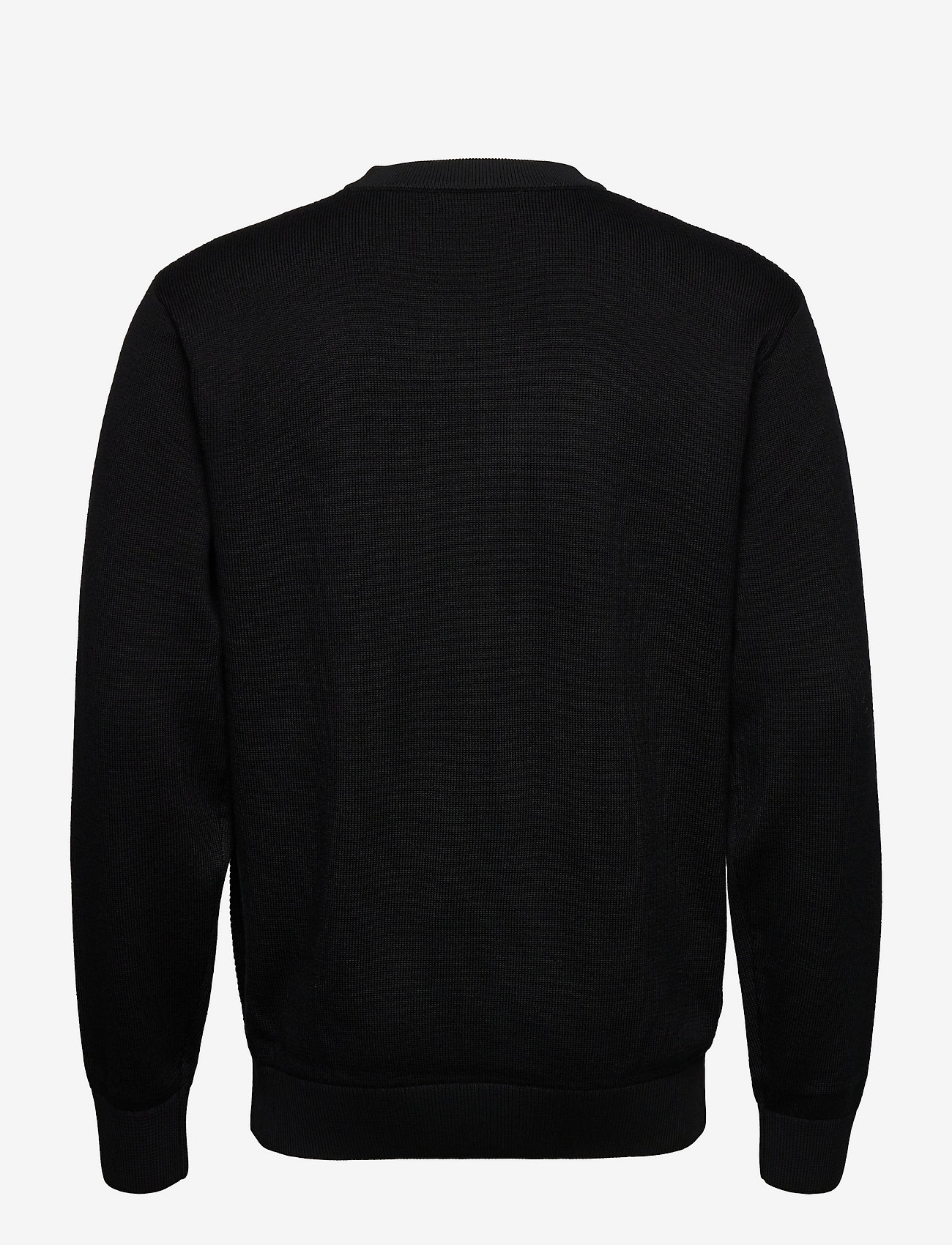 Fred Perry - TEXTUR MERINO JMPR - black - 1