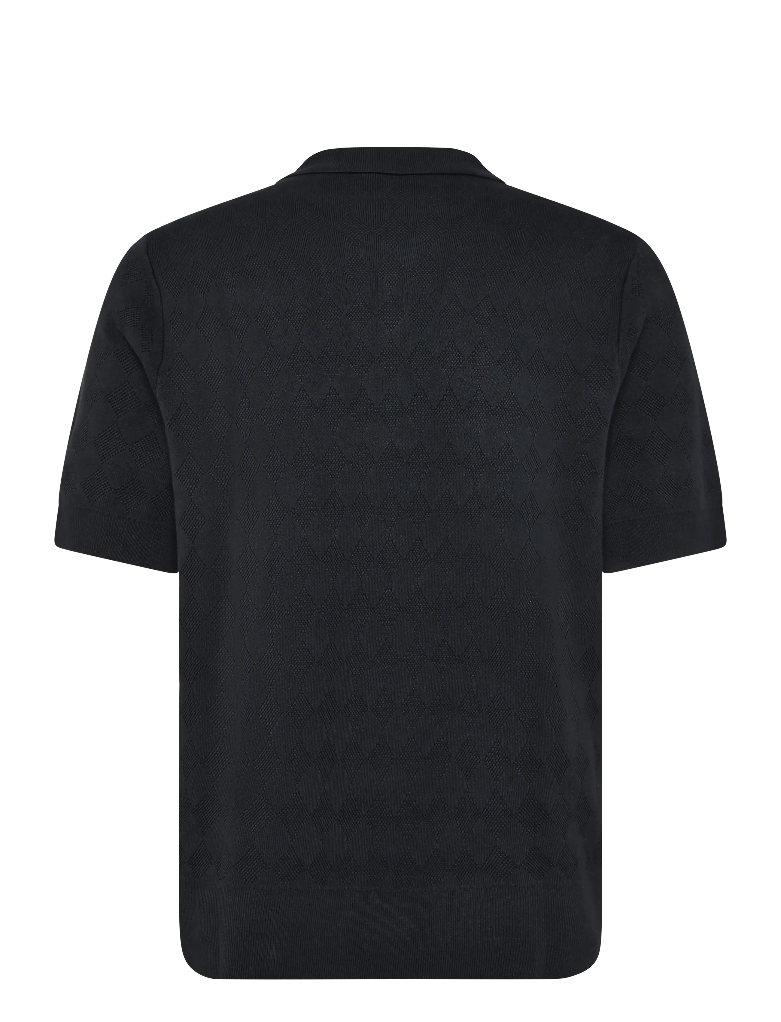 Fred Perry - POINTELLE KNITTED SHIRT - knitted polos - navy - 2