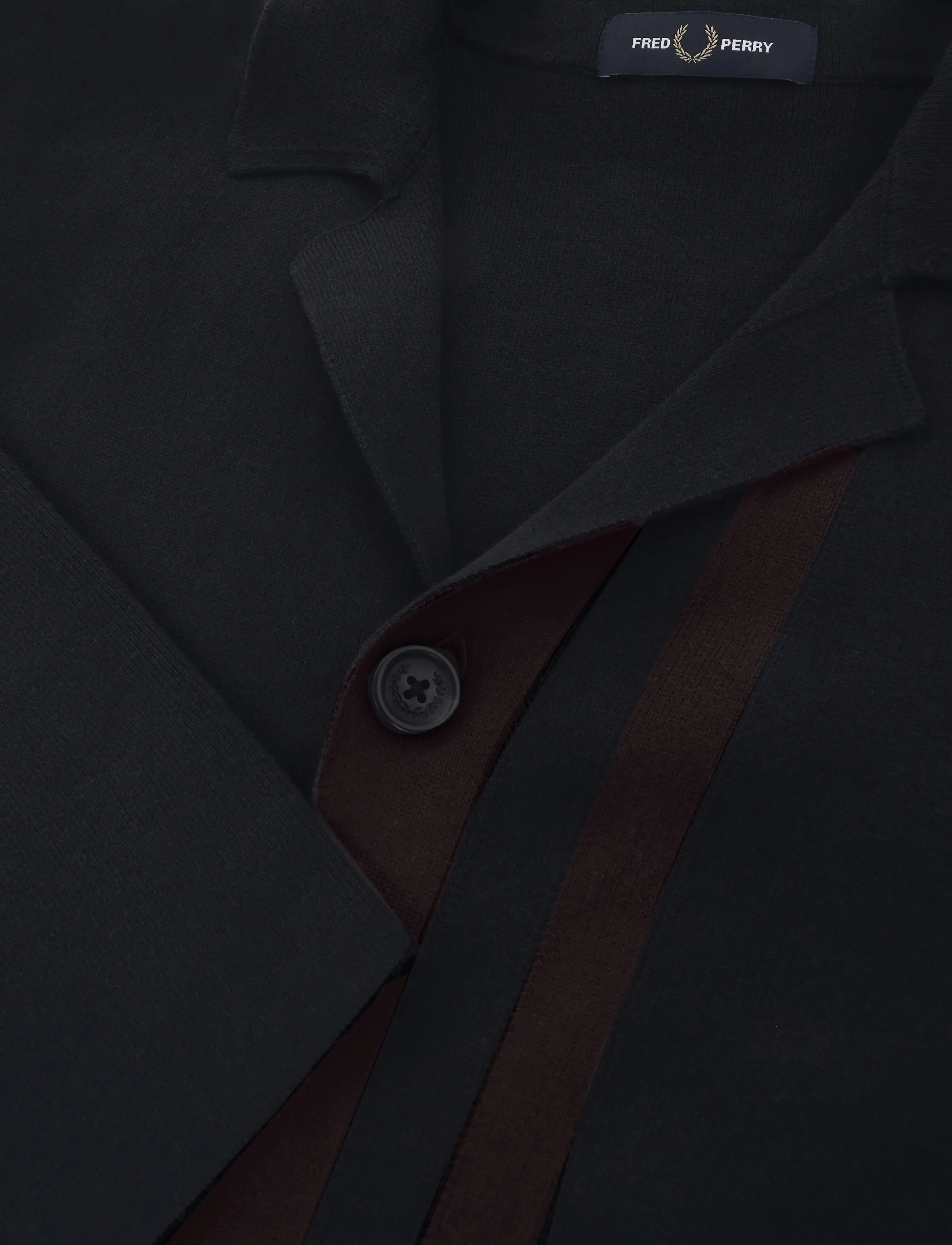 Fred Perry - KNITTED BLAZER - navy - 4