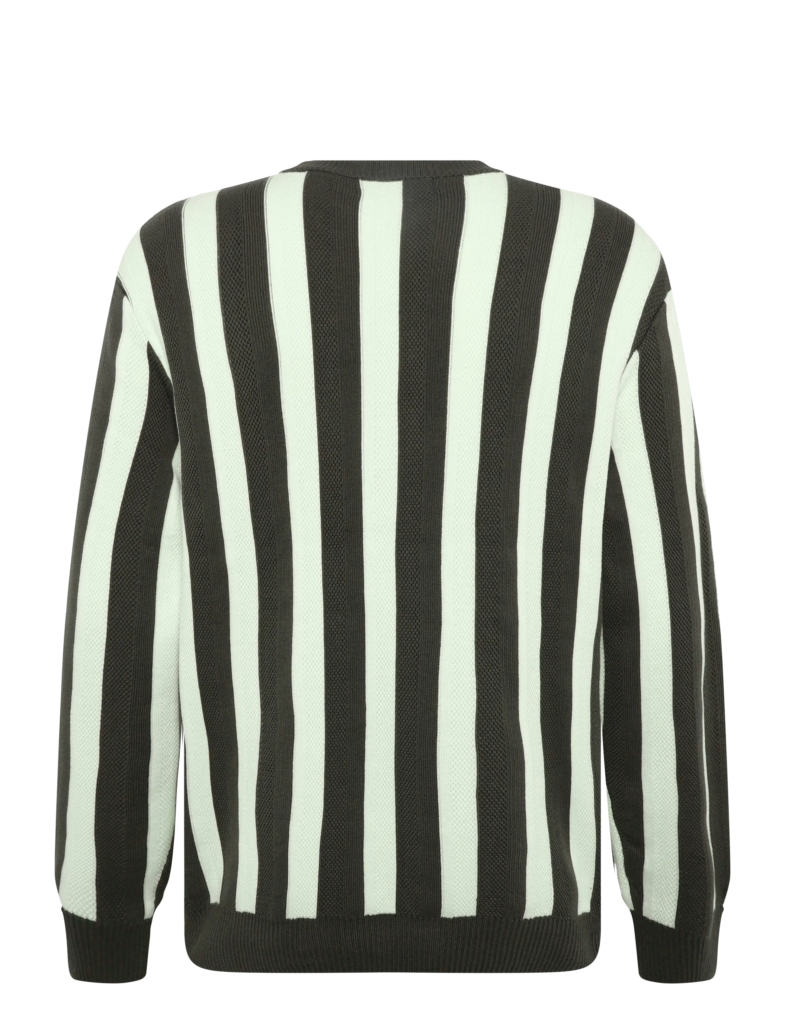 Fred Perry - TEXTURED STRIPE JUMPER - field green - 2