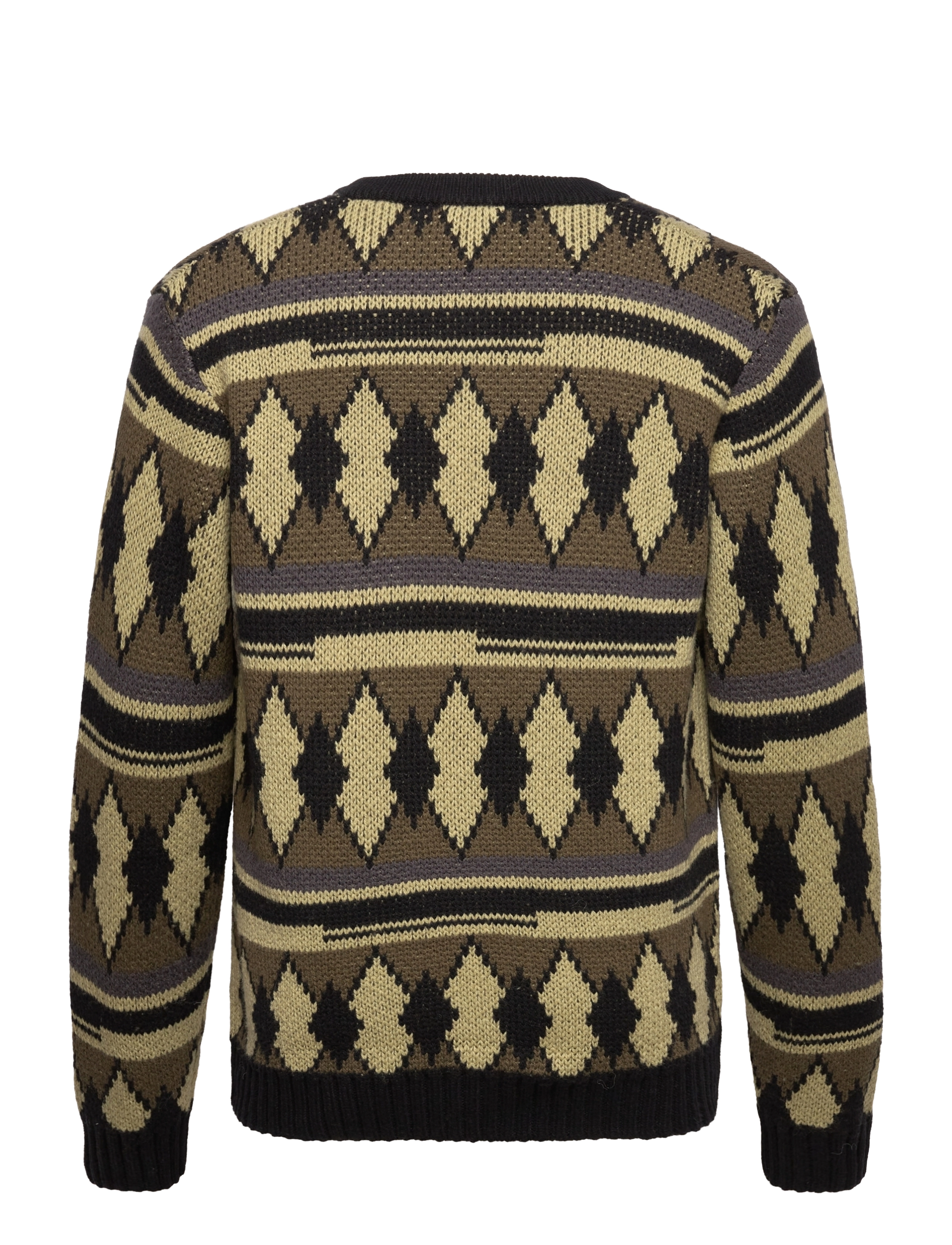 Fred Perry - CHUNKY JACQUARD CARDIGN - sage green - 1