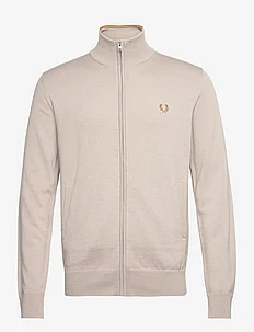CLASSIC ZIP CARDIGAN, Fred Perry