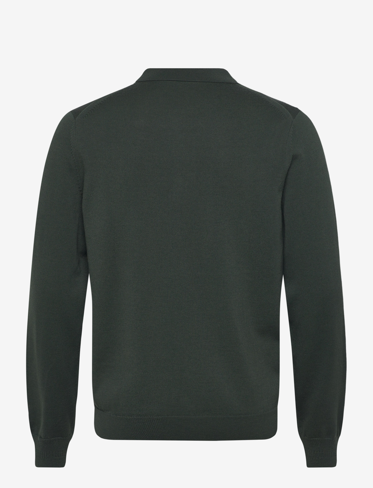 Fred Perry - CLASSIC KNITTED SHIRT LS - long-sleeved polos - court green - 1