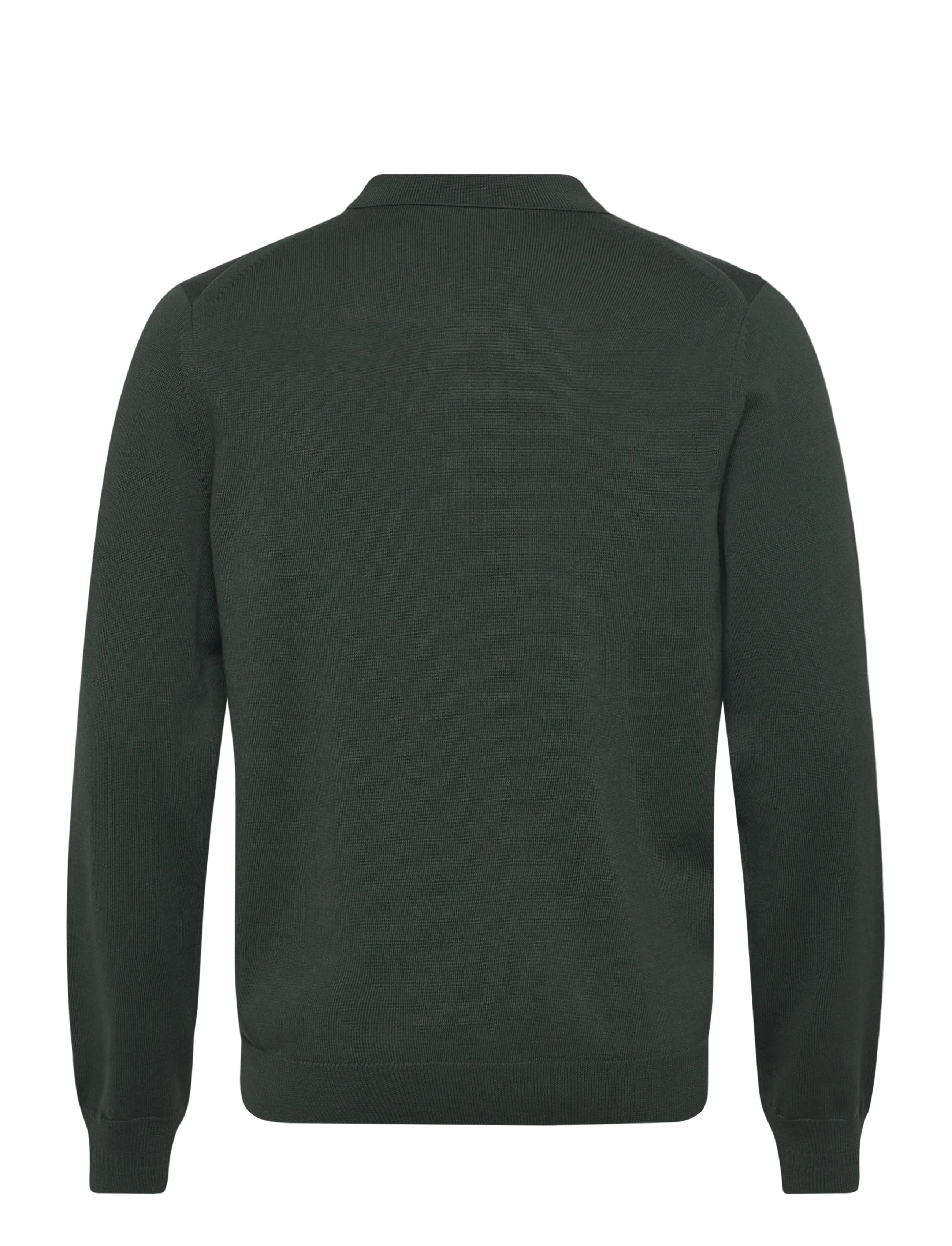 Fred Perry - CLASSIC KNITTED SHIRT LS - court green - 2