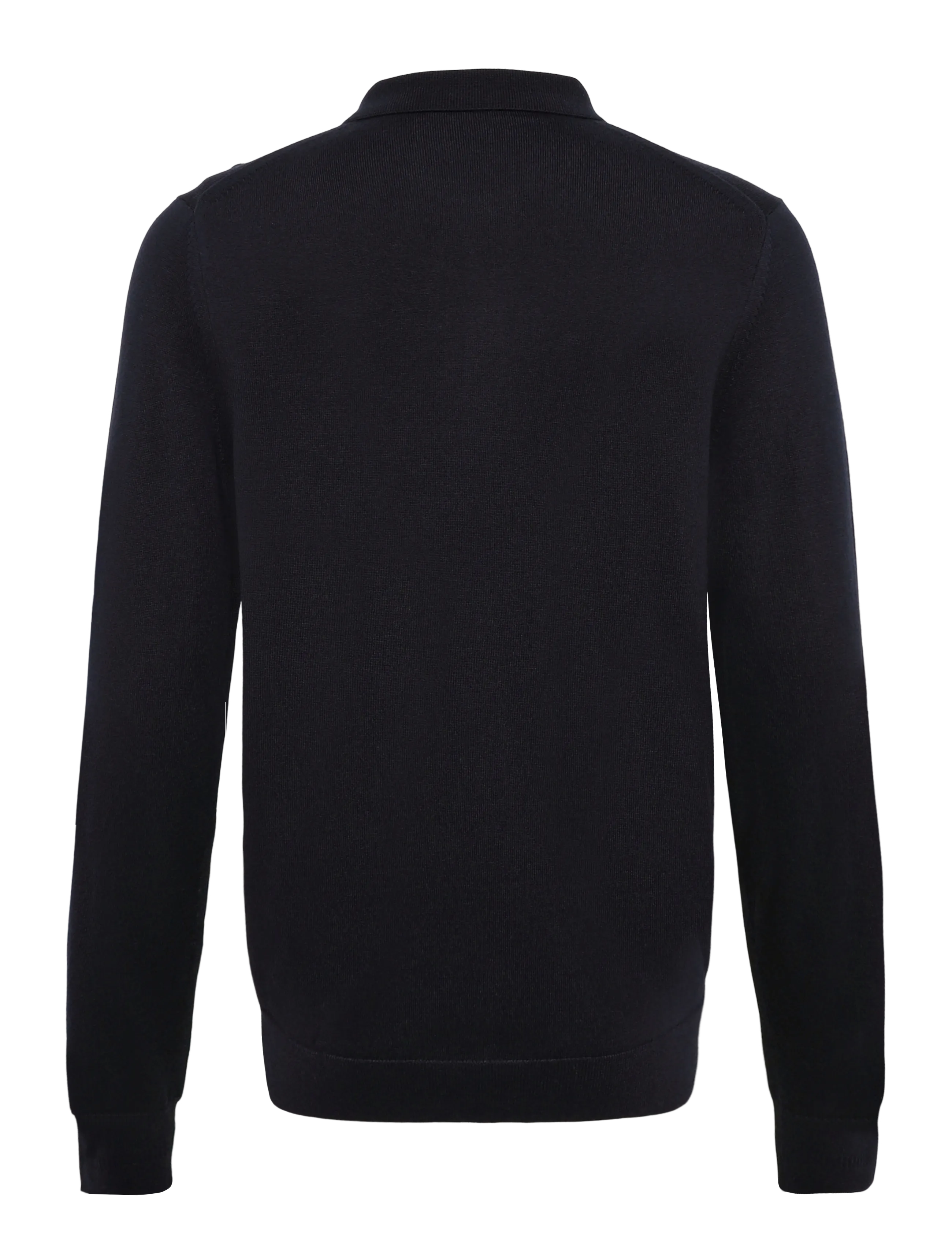 Fred Perry - CLASSIC KNITTED SHIRT LS - navy - 2