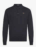 CLASSIC KNITTED SHIRT LS - NAVY