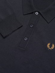 Fred Perry - CLASSIC KNITTED SHIRT LS - long-sleeved polos - navy - 2