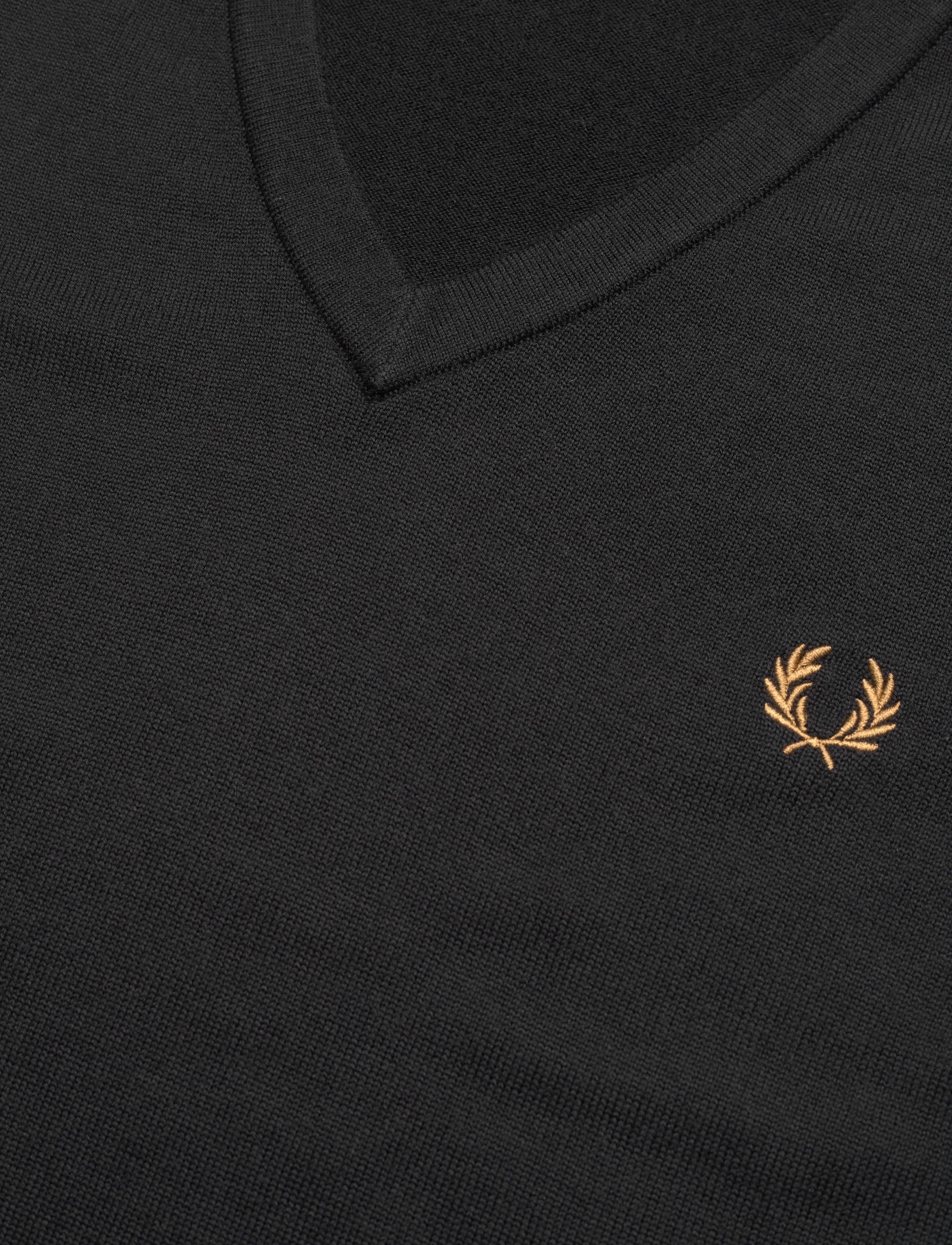 Fred Perry - CLASSIC V/N TANK - black - 2