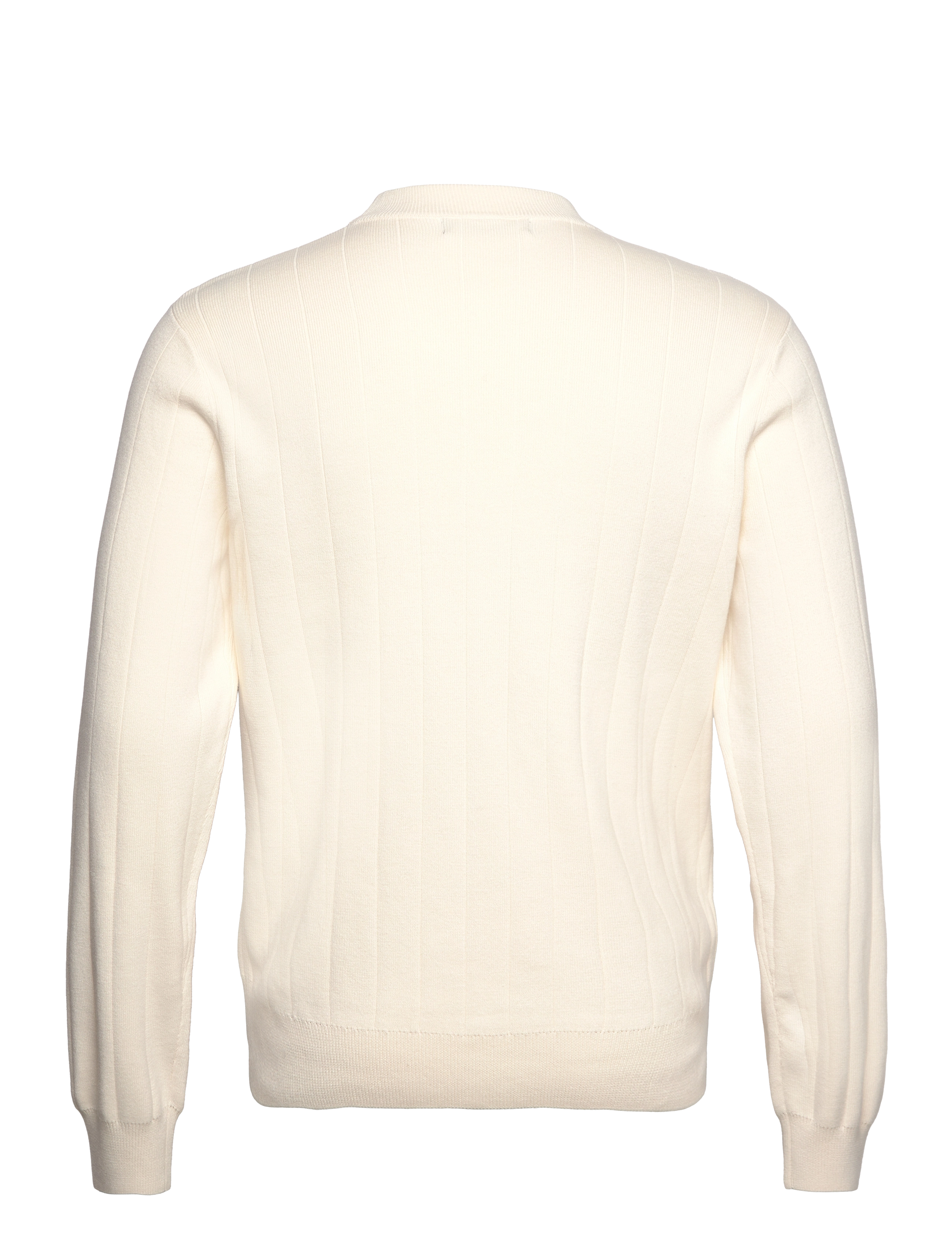 Fred Perry - TONAL STRIPE C/N JMPR - ecru - 1