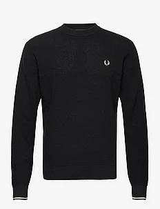 WAFFLE STITCH JUMPER, Fred Perry
