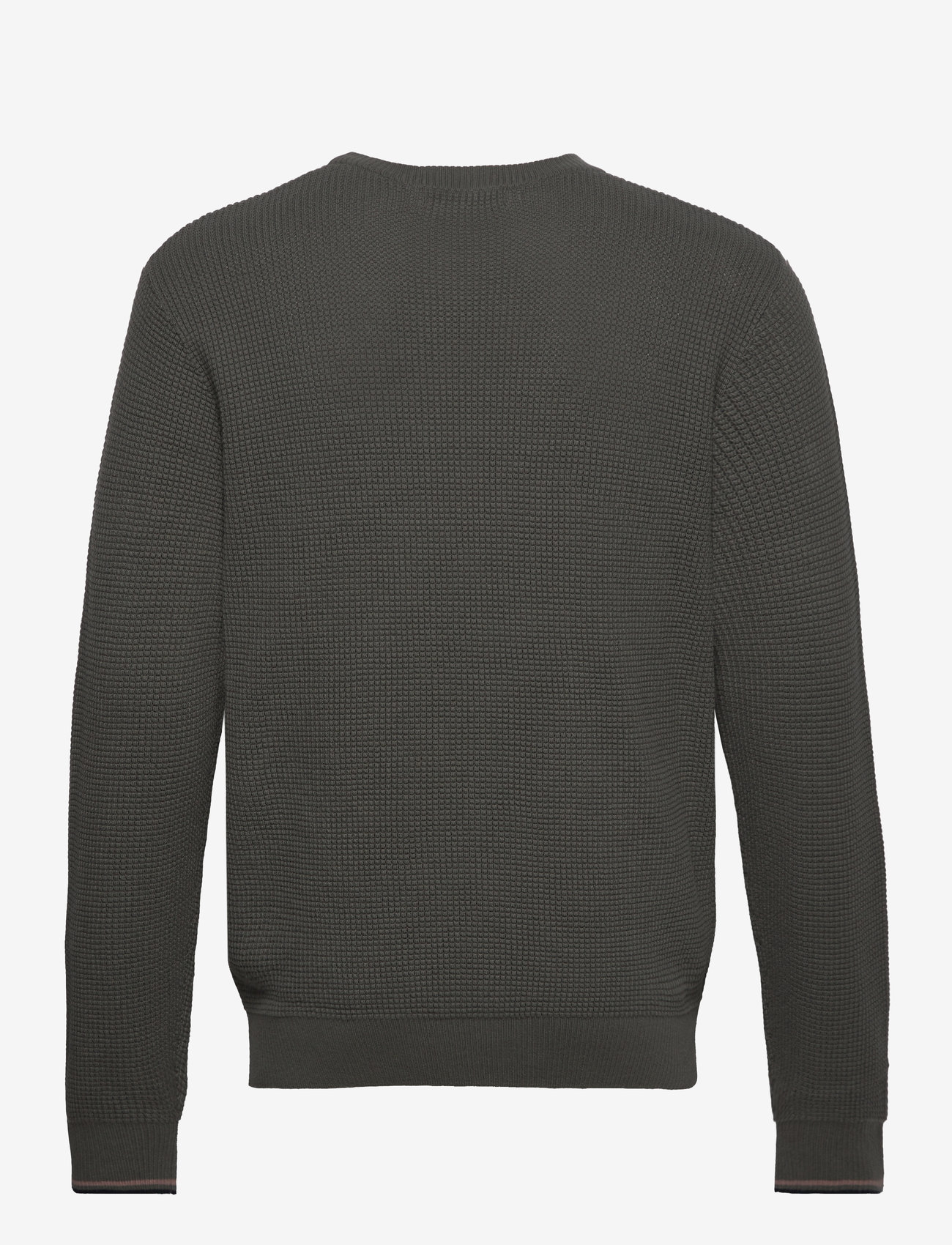 Fred Perry - WAFFLE STITCH JMPR - field green - 2