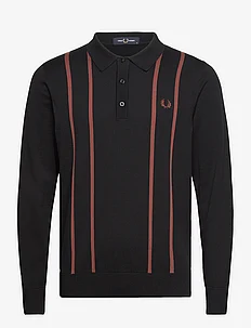 VERTIC STRIPE KNIT SHIRT, Fred Perry