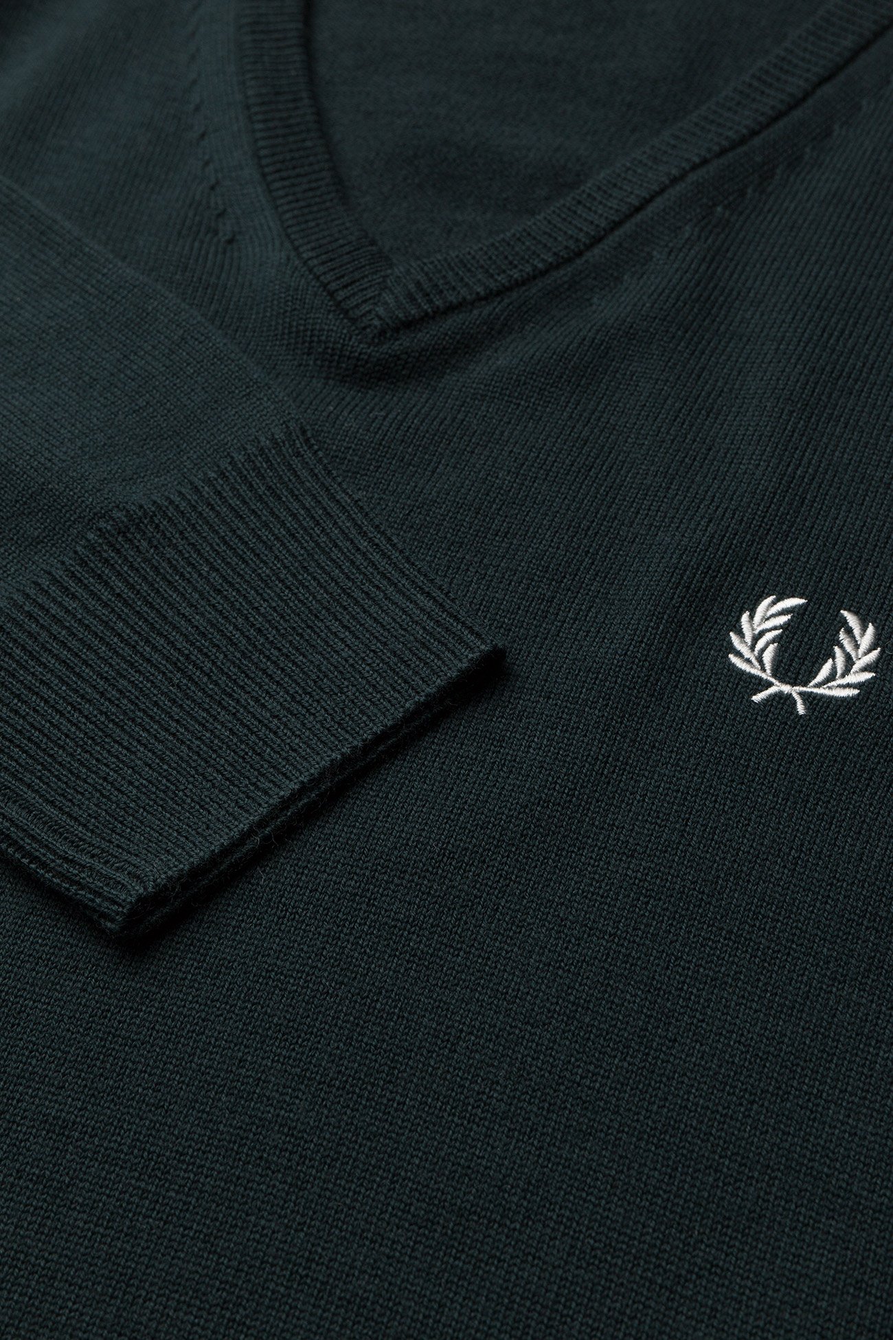 Fred Perry - CLASSIC V NECK SWEATER - brit racing grn - 2
