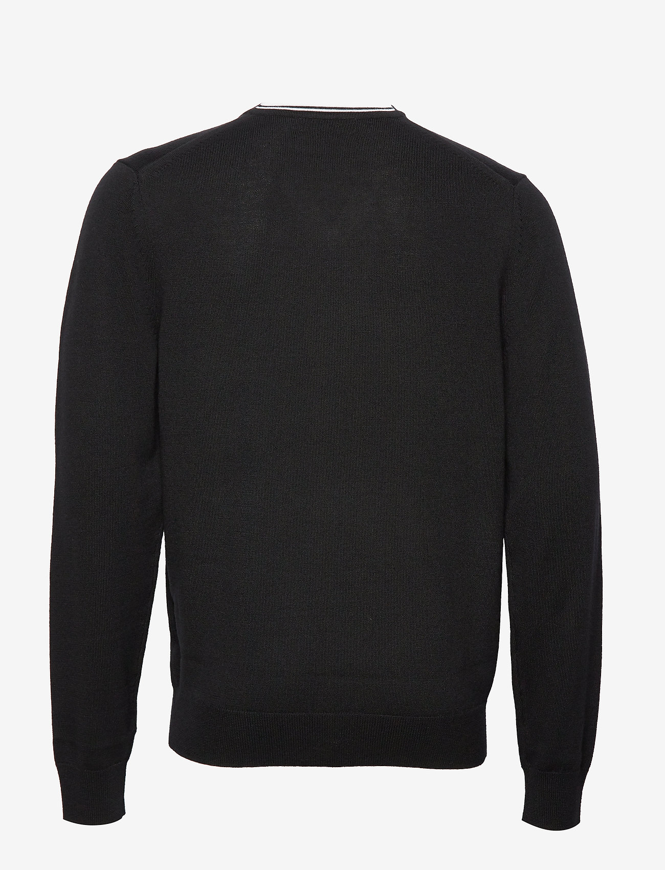 Fred Perry - CLASSIC MERINO V/N - black - 1