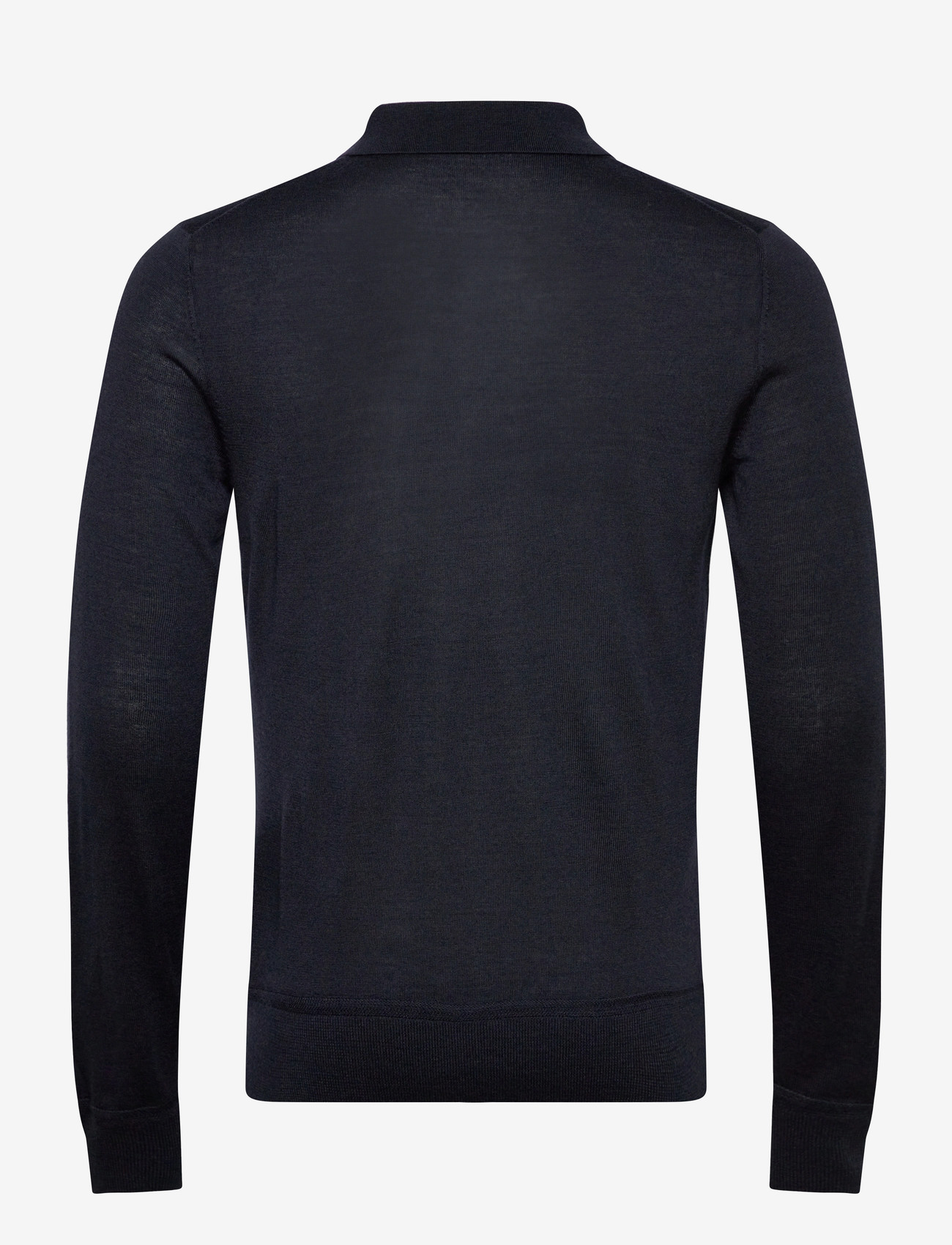 Fred Perry - FINE KNIT LONG SHIRT SHIRT - stickade pikéer - navy - 1