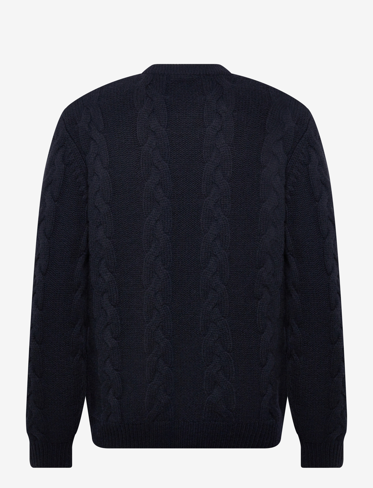 Fred Perry - CHUNKY CABLE KNIT JMPR - rundhals - navy - 1