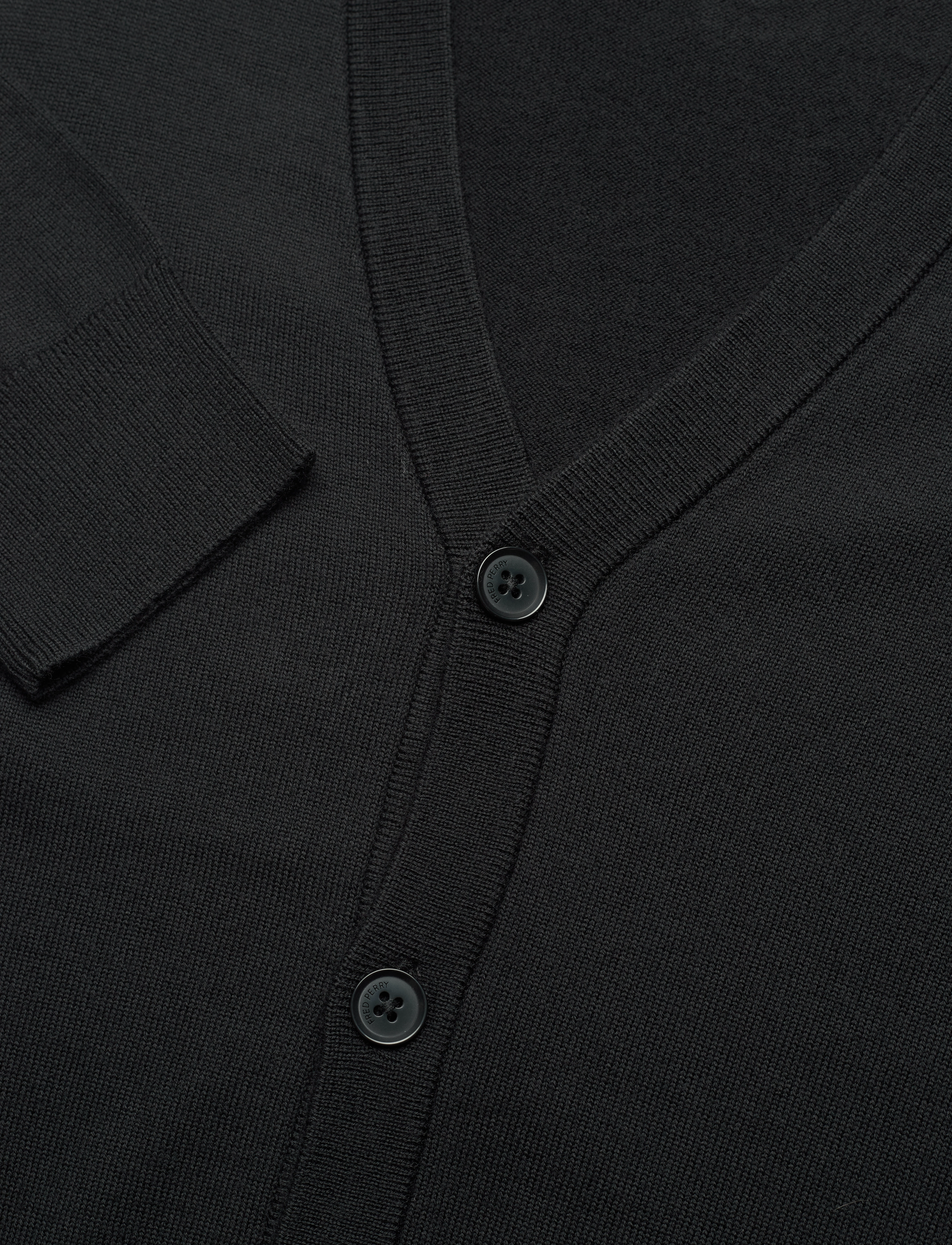 Fred Perry - CLASSIC CARDIGAN - black - 5
