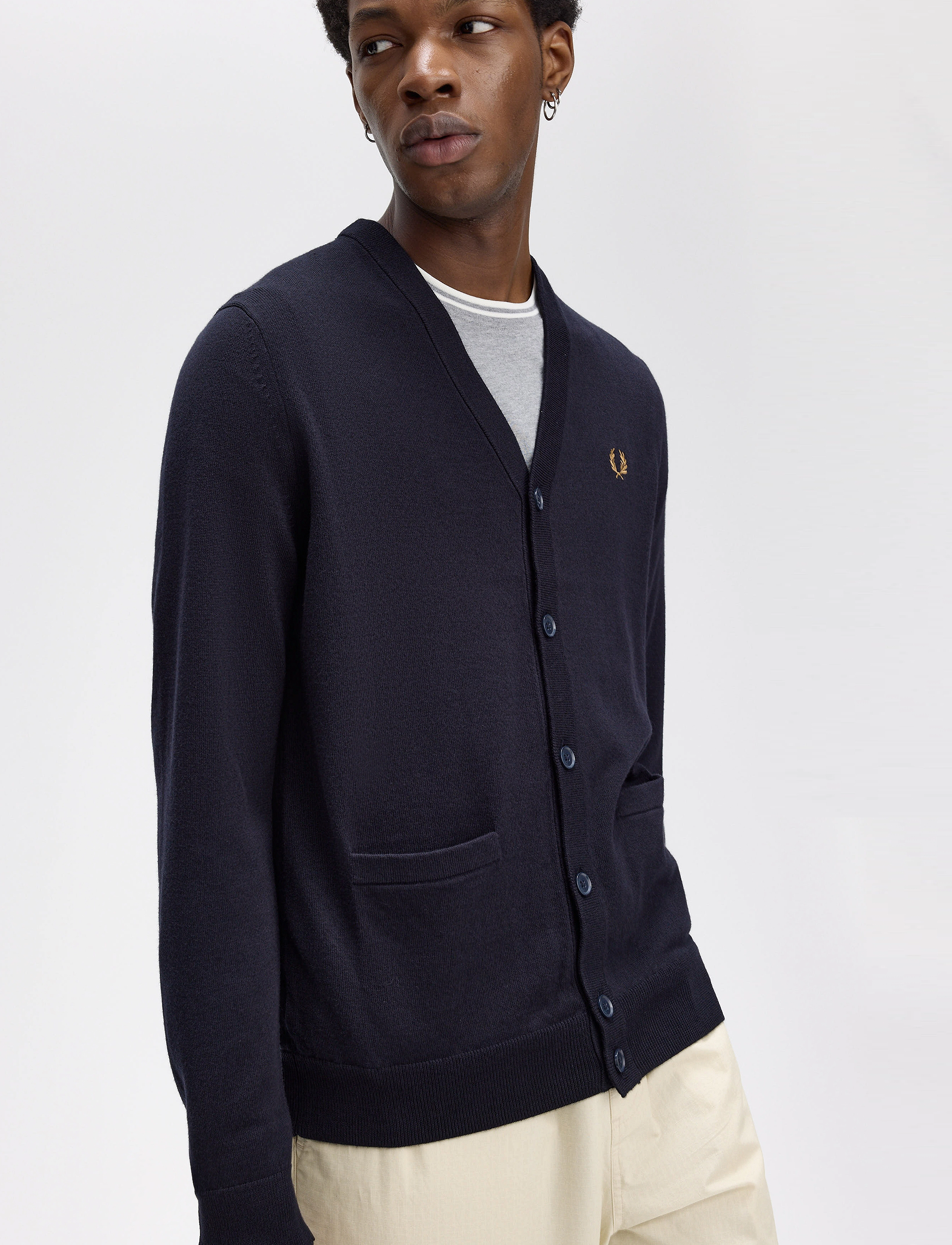 Fred Perry - CLASSIC CARDIGAN - navy - 4