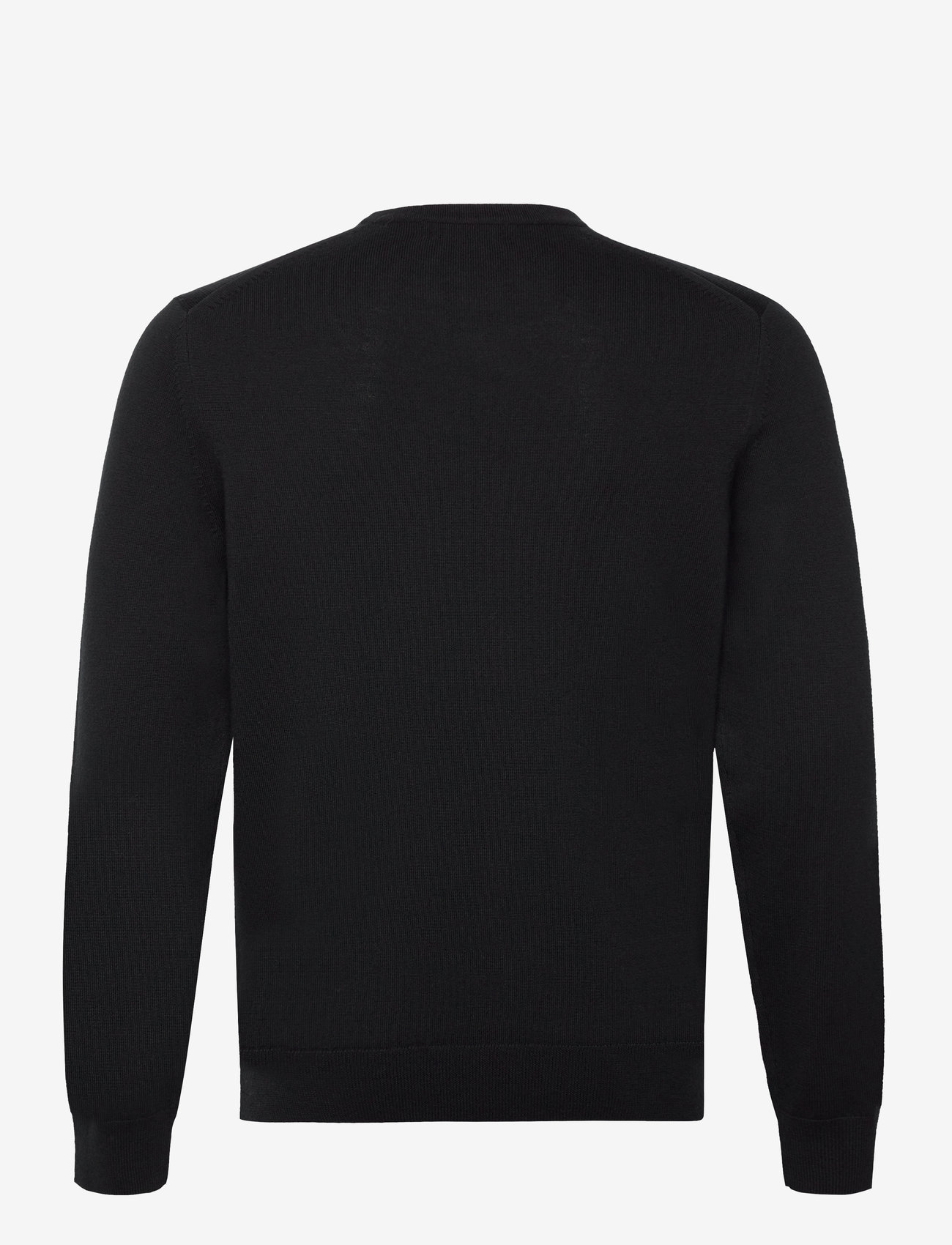 Fred Perry - CLASSIC C/N JUMPER - rundhalsad - black - 1