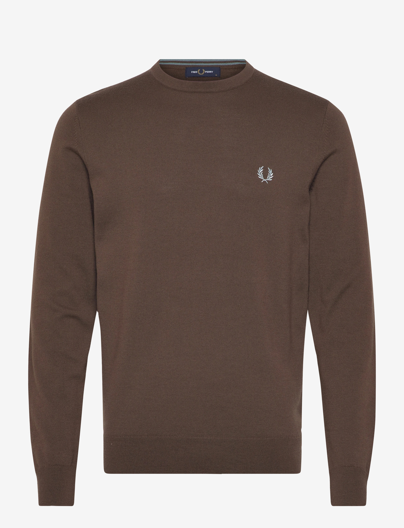 Fred Perry - CLASSIC C/N JUMPER - burnt tobacco - 0
