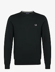 Fred Perry - CLASSIC C/N JUMPER - trøjer - night green - 0