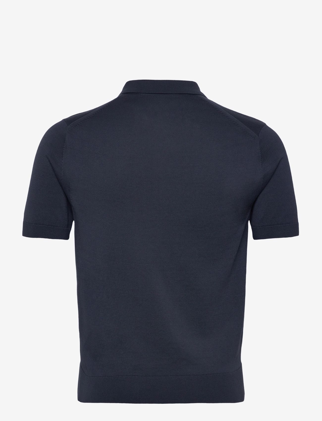 Fred Perry - COTTON KNITTED SHIRT - stickade pikéer - dark airforce - 2