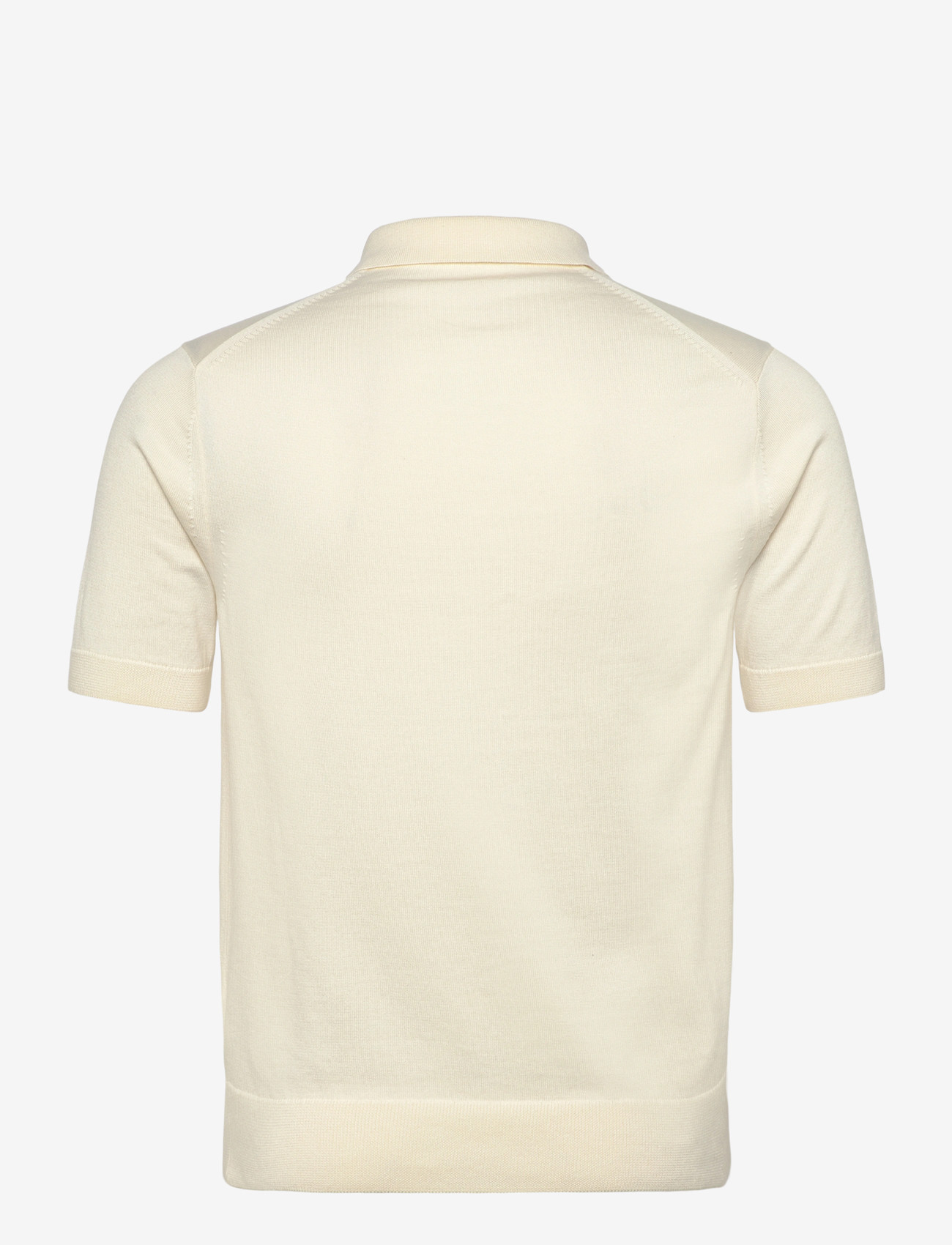 Fred Perry - COTTON KNITTED SHIRT - kootud polosärgid - ecru - 1
