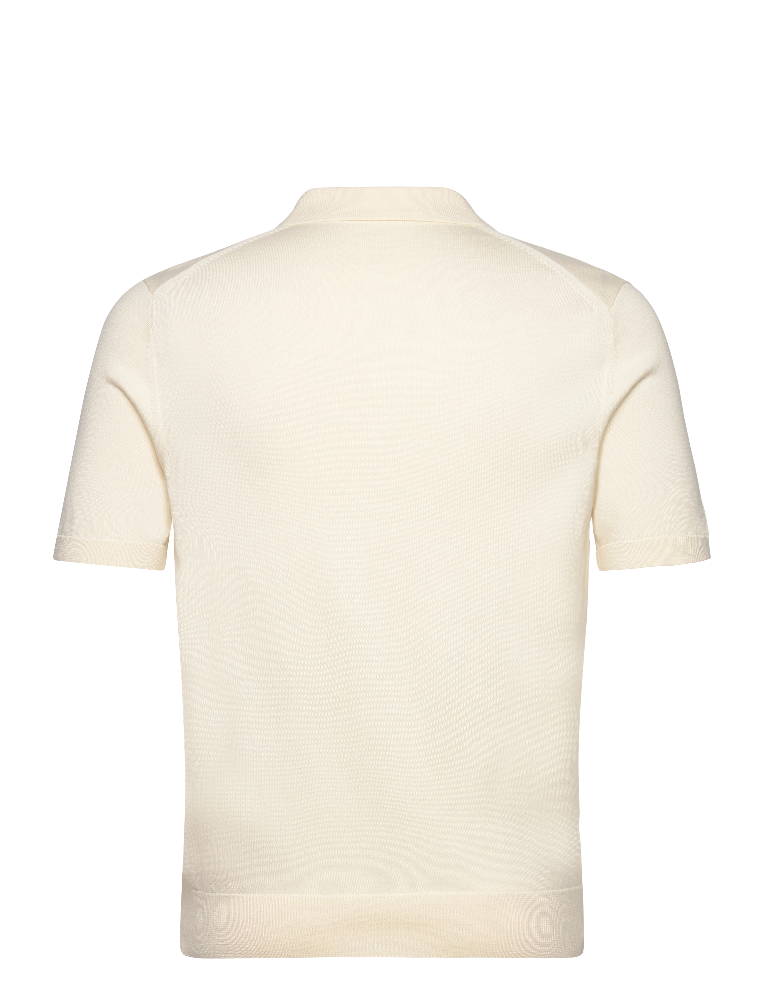 Fred Perry - COTTON KNITTED SHIRT - kootud polosärgid - ecru - 1