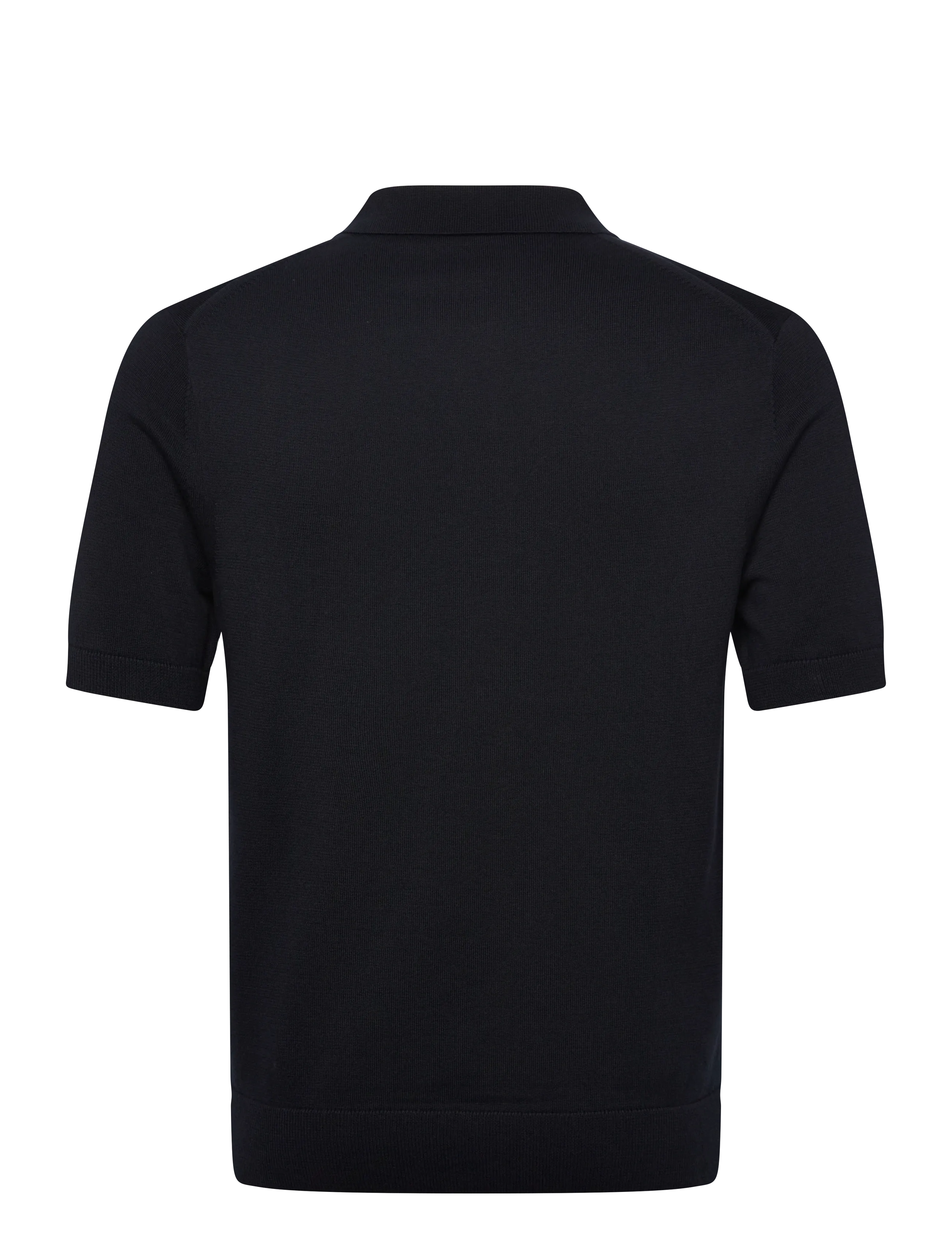 Fred Perry - COTTON KNITTED SHIRT - kootud polosärgid - navy - 2
