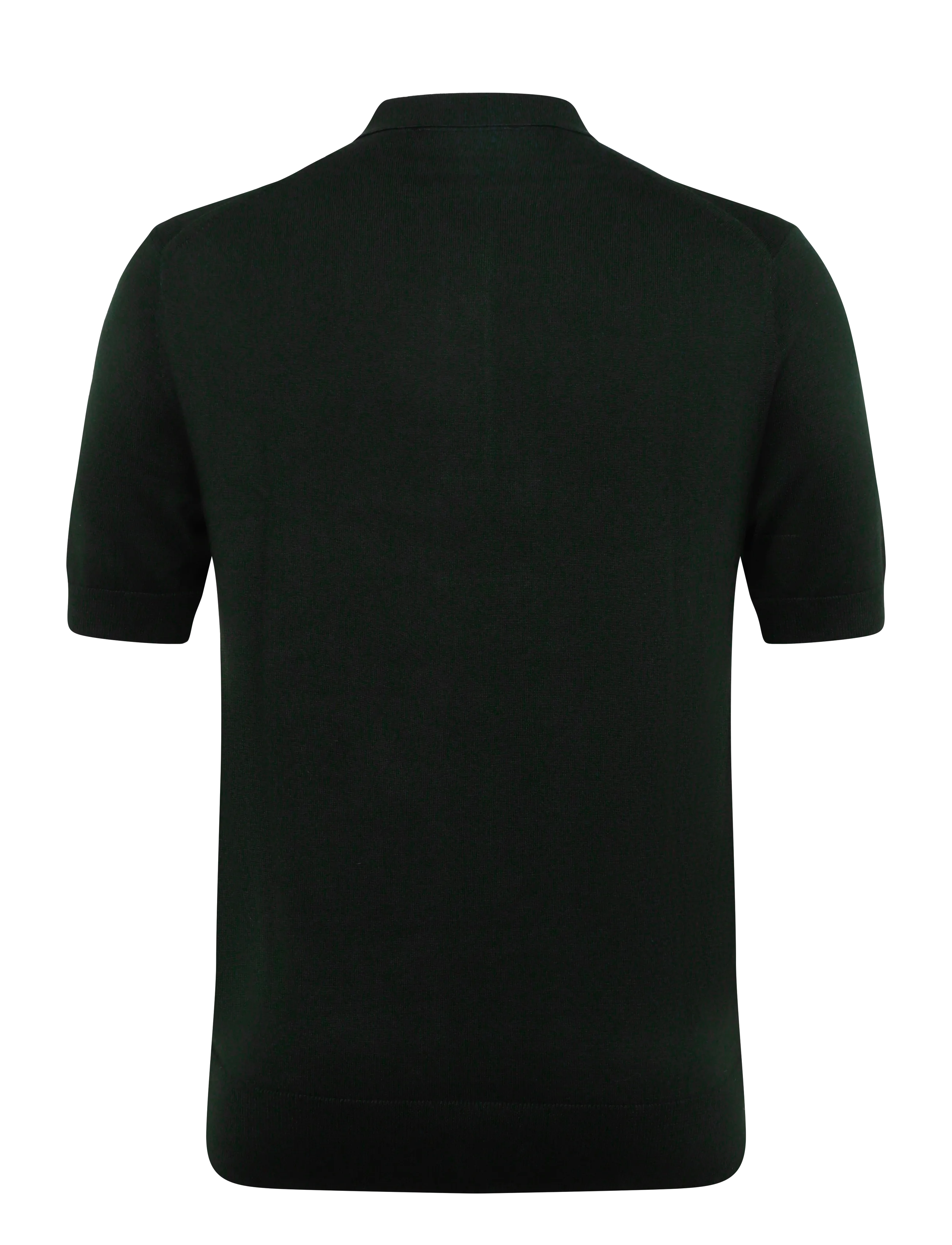 Fred Perry - COTTON KNITTED SHIRT - polostrik - night green - 2