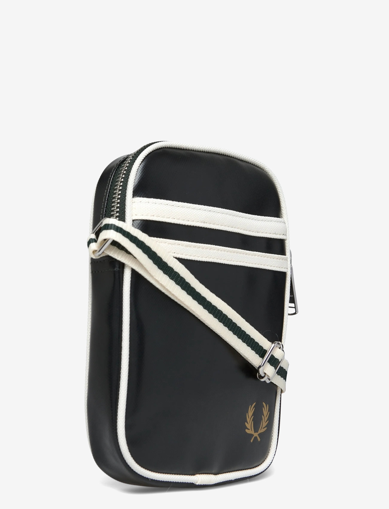 Fred Perry - CLASSIC SMALL SIDE BAG - shoppa efter tillfälle - night green/ecru - 2