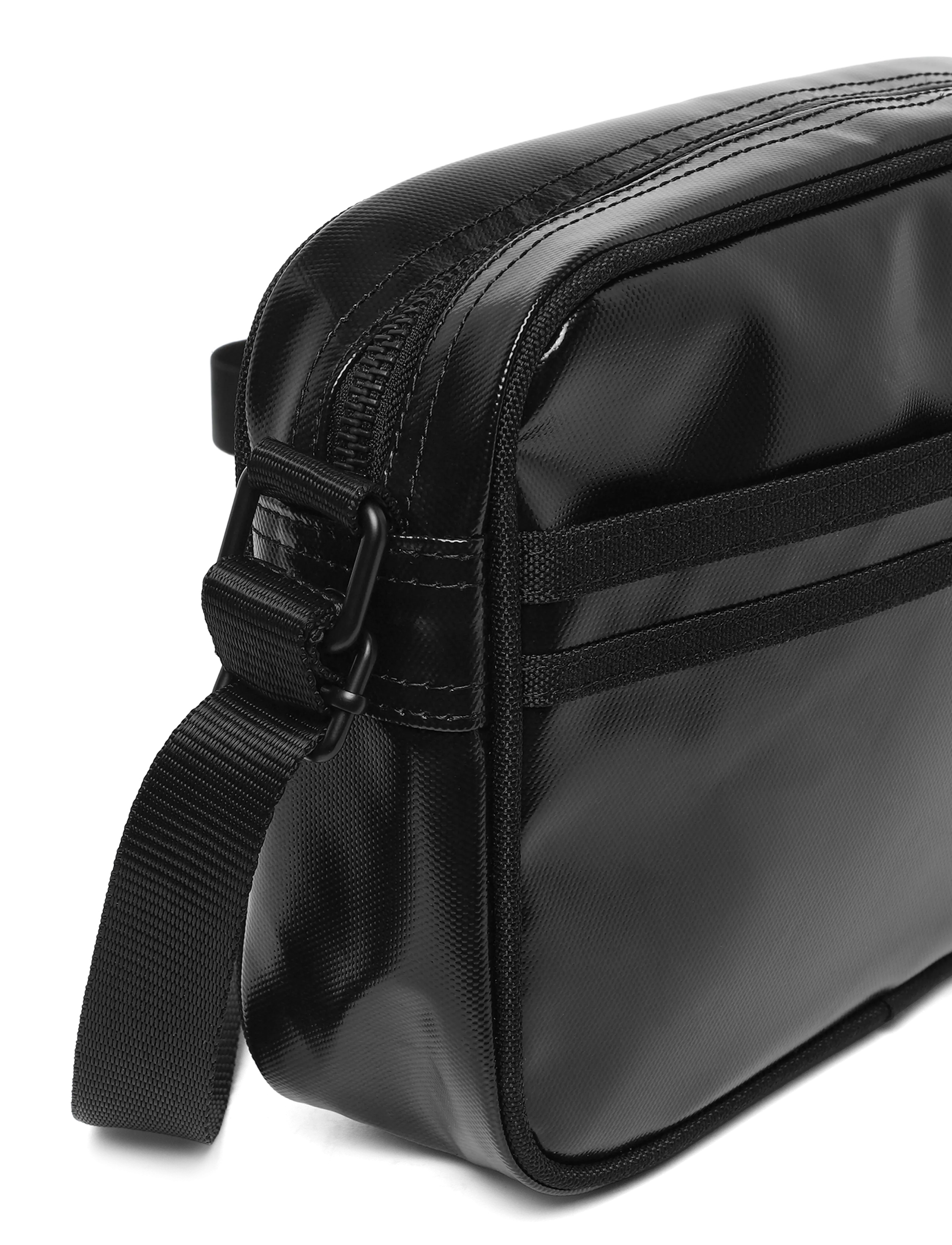 Fred Perry - TONAL CLASSIC MINI SHOULDERBAG - shop by occasion - black/gold - 3