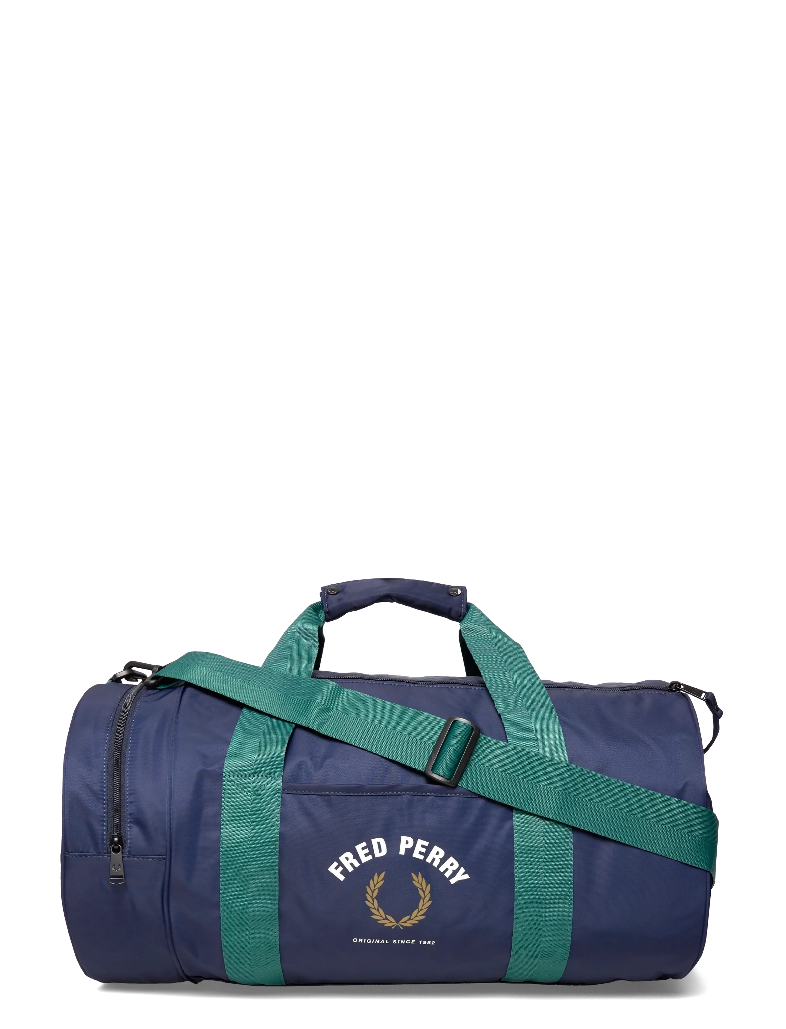 Fred Perry Sport Nylon Large Brl Bag, One Size, Navy, Sport Training Bags > Sport Gym Bags, Herre