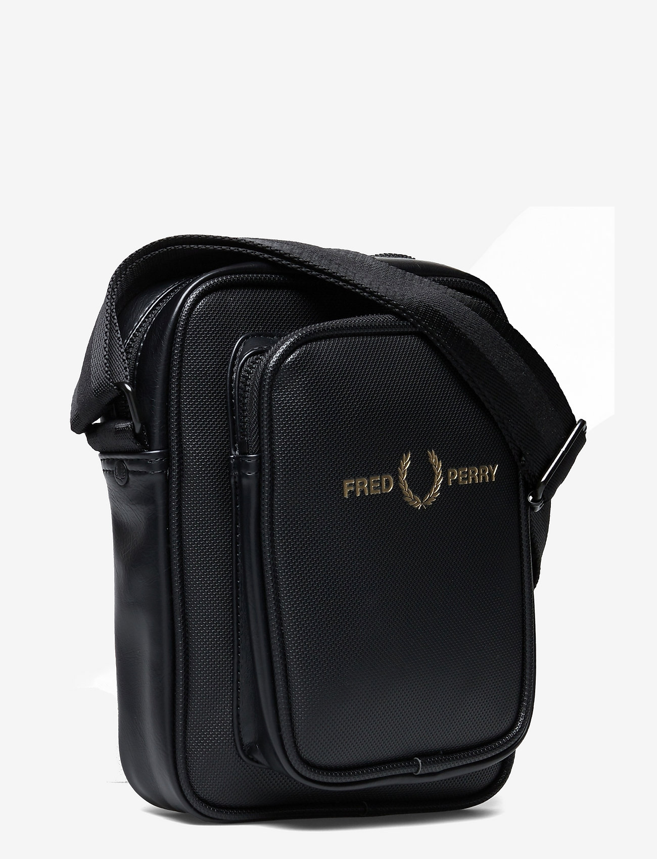 Fred Perry - PIQUE TEX PU SIDE BAG - black - 2
