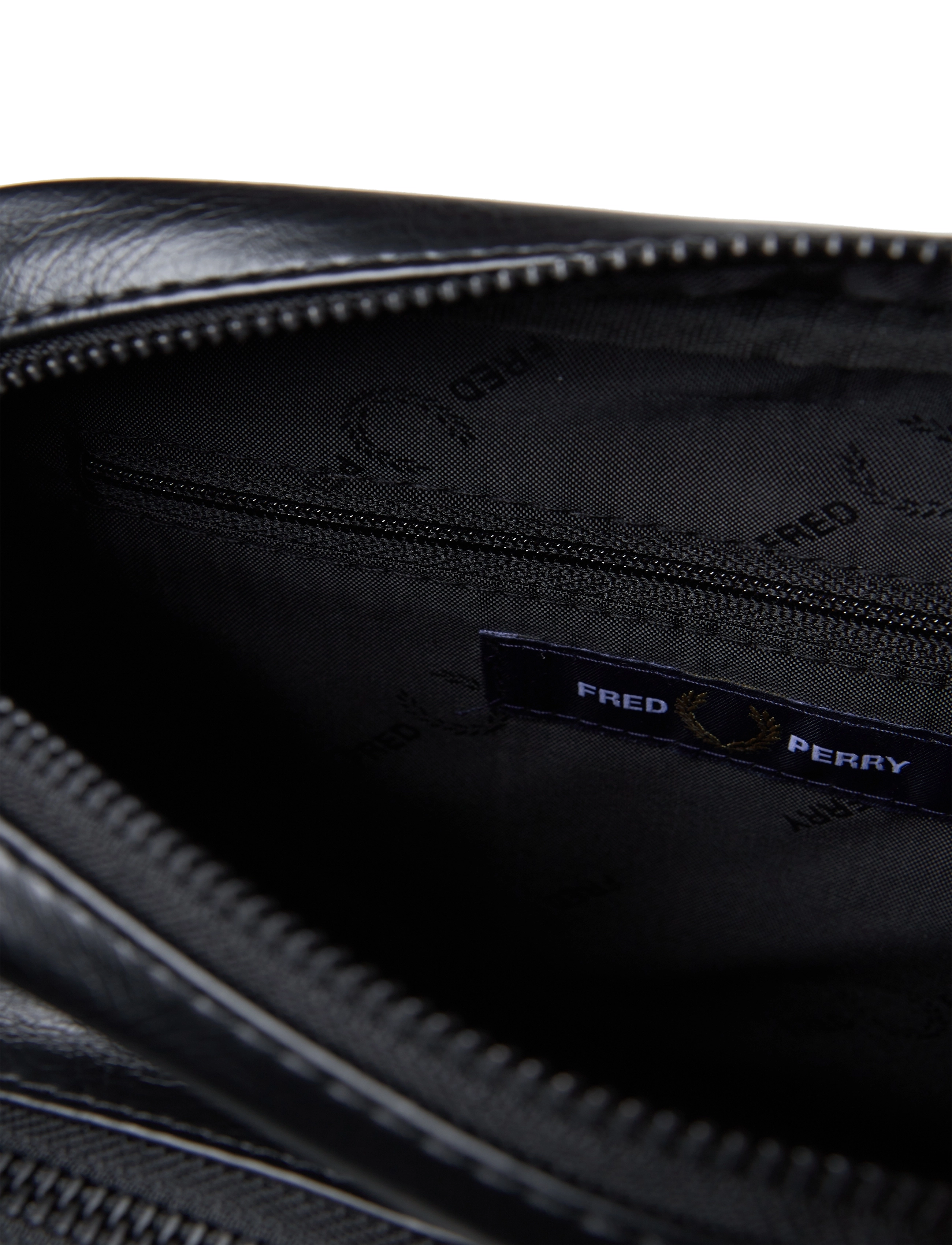Fred Perry - PIQUE TEX PU SIDE BAG - black - 3