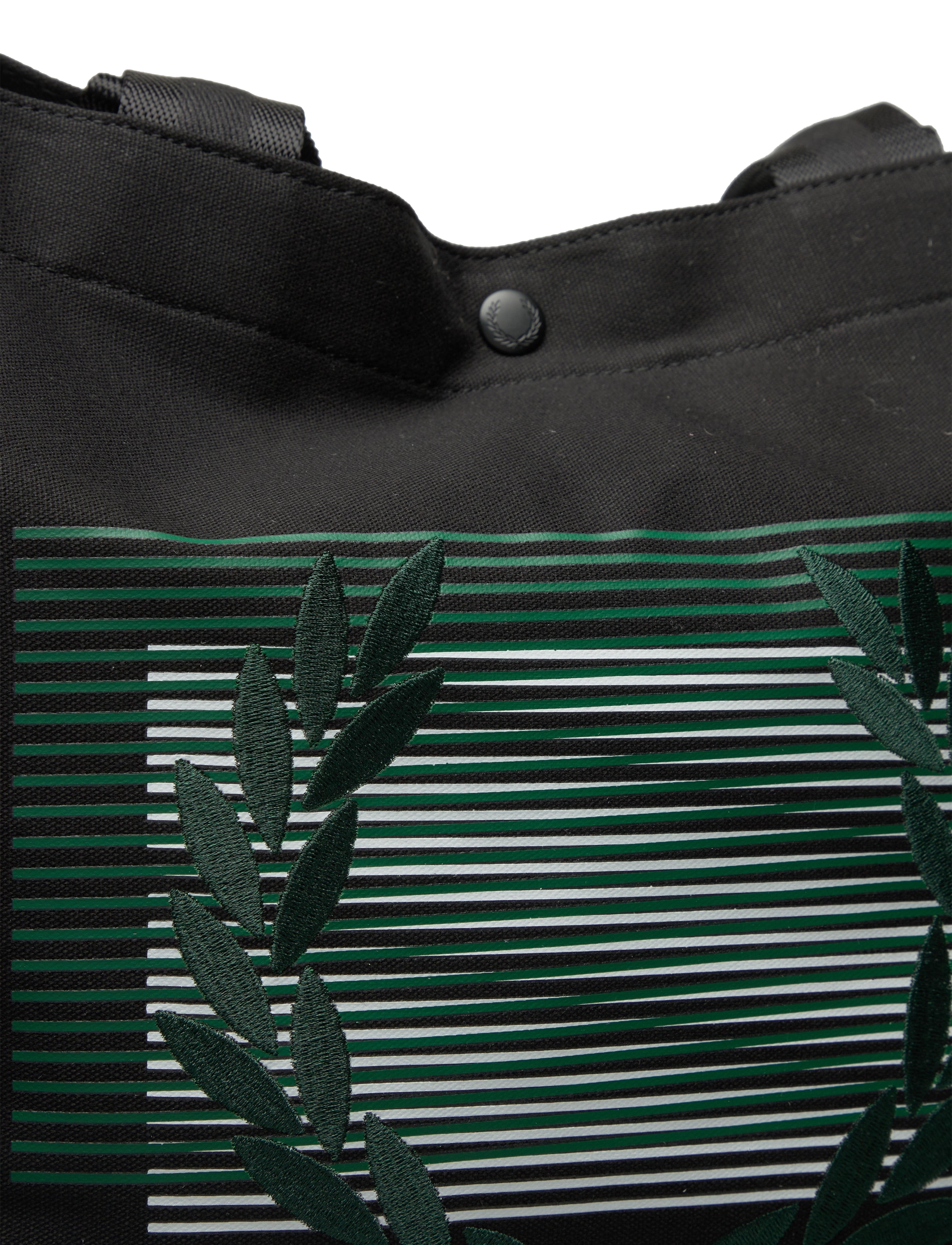 Fred Perry - GLITCHED GRAPHIC TOTE - black - 3